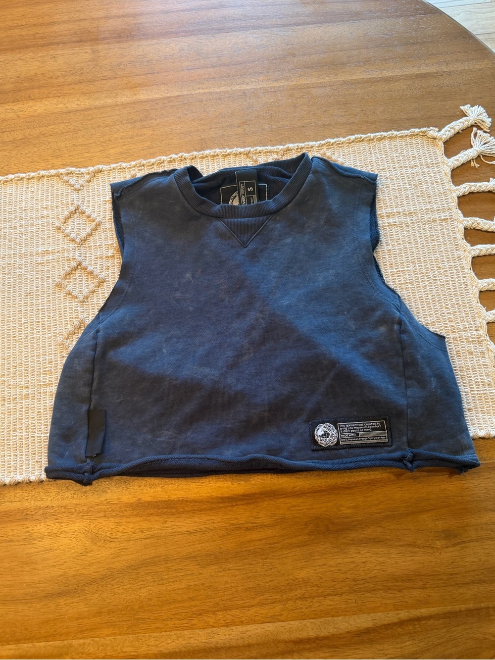 Alphalete Very Terry crop top